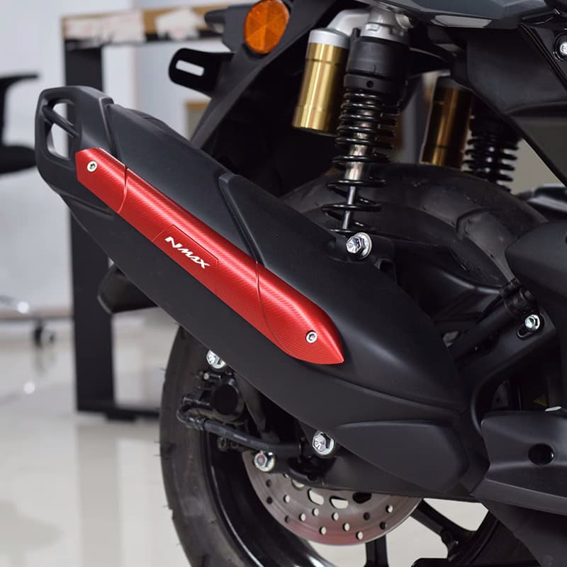 Exhaust Cover Decorative Bracket for Yamaha NMAX155 AEROX/NVX Exhaust Guard Anti-Friction Edge Strip