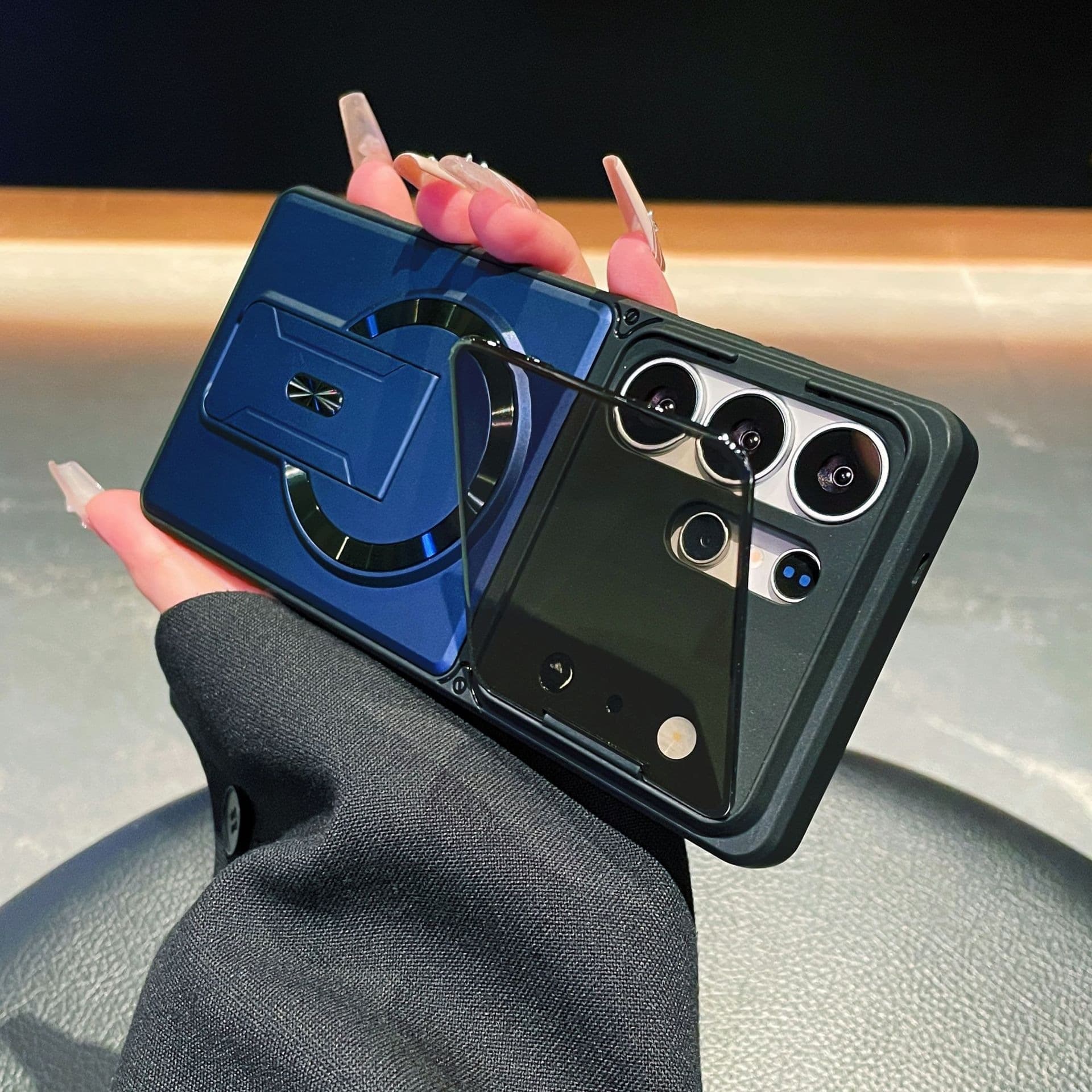 Compatible with Samsung S26 ULTRA Pinshield Dual Stand Phone Case Magnetic A17 Full Coverage Shockproof S25 Protective Cover New