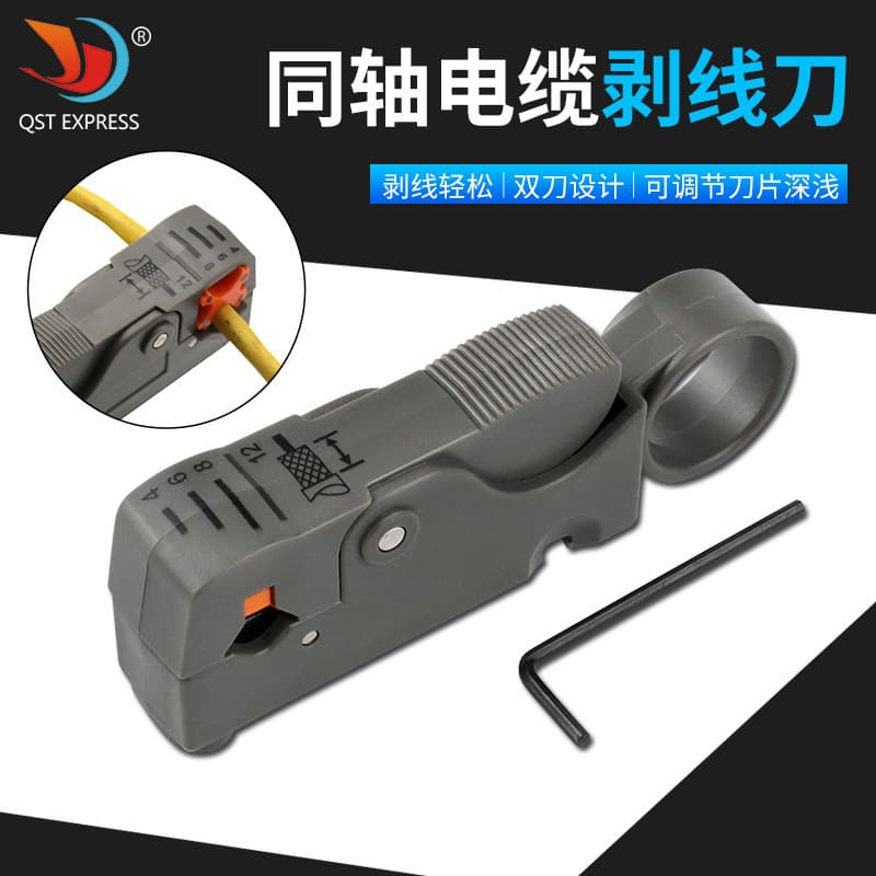 Wholesale Coaxial Cable Stripper Network Tool Crimping Pliers Wire Stripper/Stripping Knife/Stripper