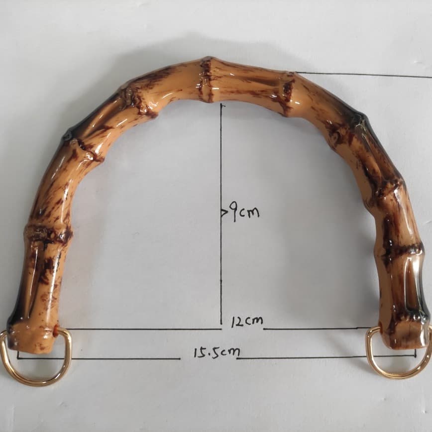 Mid-Autumn Bamboo-Style Handles Craft Handle Plastic Handle Fashionable Box Handle Bamboo-Joint Handle