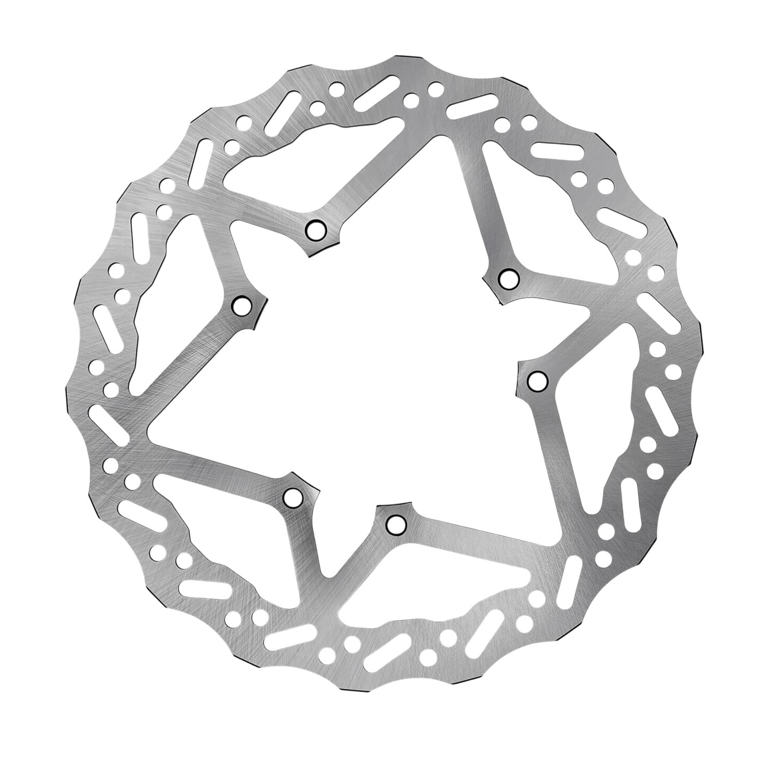 Suitable for Surron Ultra Bee Motorcycle Modification Parts, Silver Steel Material Motorcycle Brake Disc