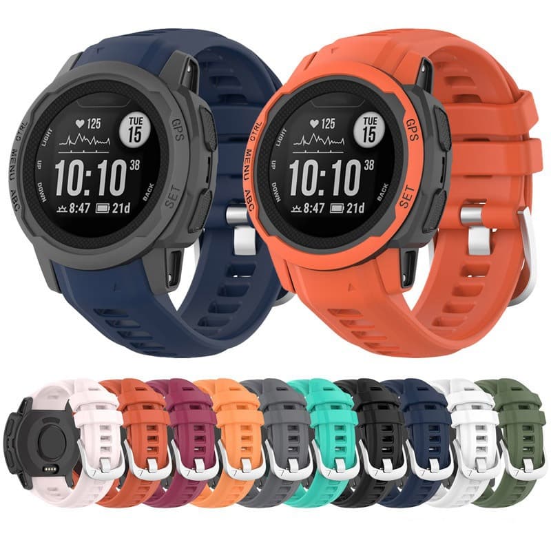 Suitable for Garmininstinct2S silicone strap Garmininstinct smart sports 2S watch strap sports style