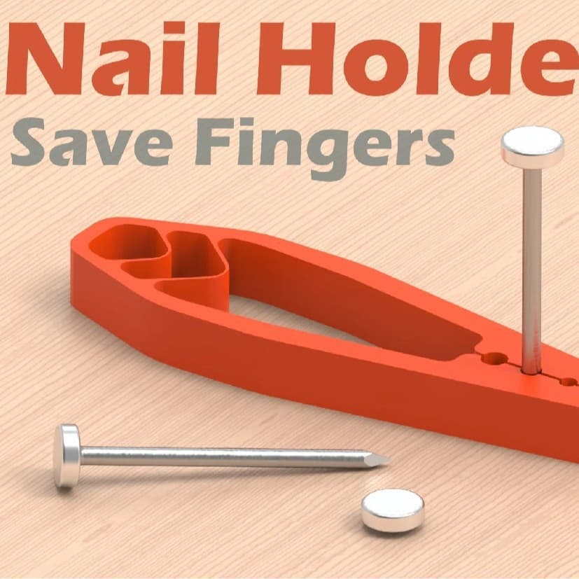 Cross-border new Nail fixing tools Nail fixing tools 3D printing ornaments woodworking tools