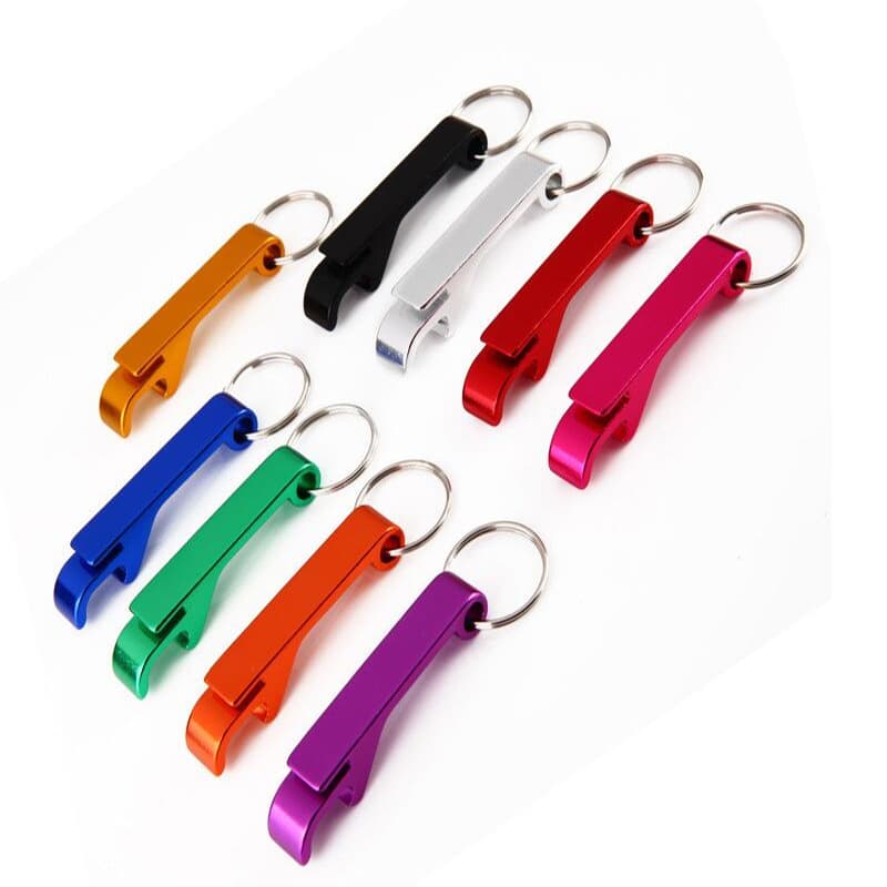 Practical Creative Company Opening Gift Beer Keychain Can Opener Bottle Opener Logo Printing Customized Home Supplies
