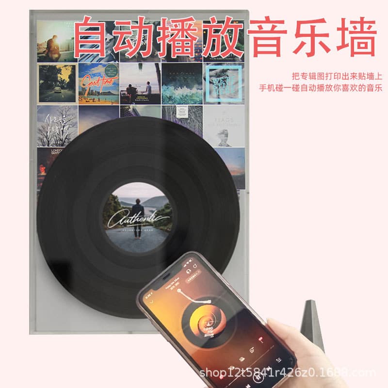 NFC Chip Sticker RFID Tag Ntag215 Electronic Tag Induction Music Wall Anti-Metal Chip Sticker