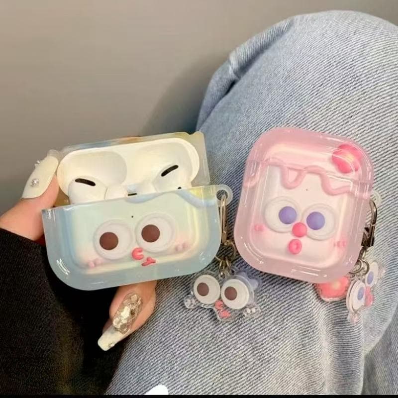 Ins cute couple expression suitable for airpods pro3 generation wireless bluetooth headset protective cover 2nd generation 3rd generation shell