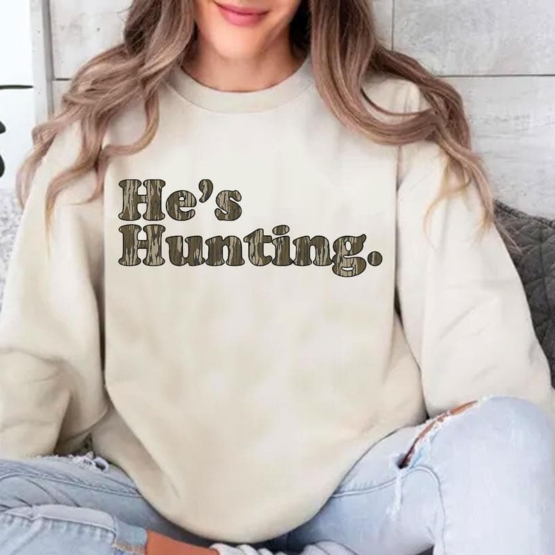 【Cross-border EU Size】He is Hunting Camouflage Bottomland Pattern