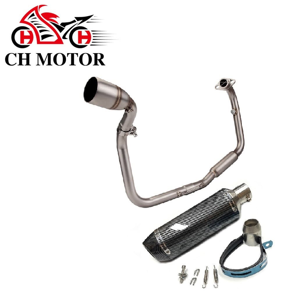 Motorcycle Modified Exhaust Pipe Tailpipe Suitable for Benelli Tnt125 Tnt135 2016-2022