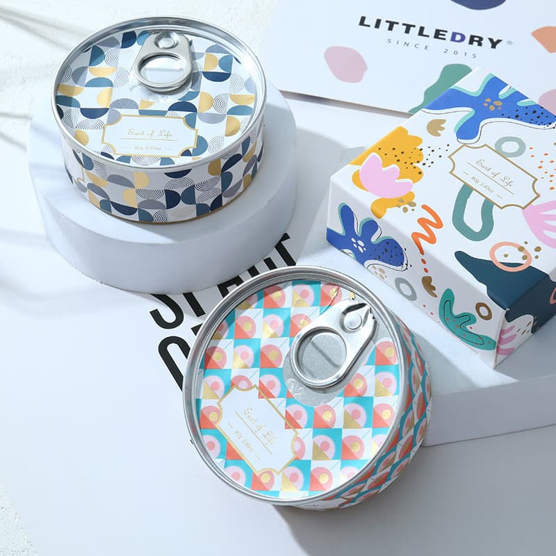 Wholesale Aromatherapy Candle Tin Can for Amazon Cross-border, Plant-based Soy Wax Scented Candle in Tin Can, Gift