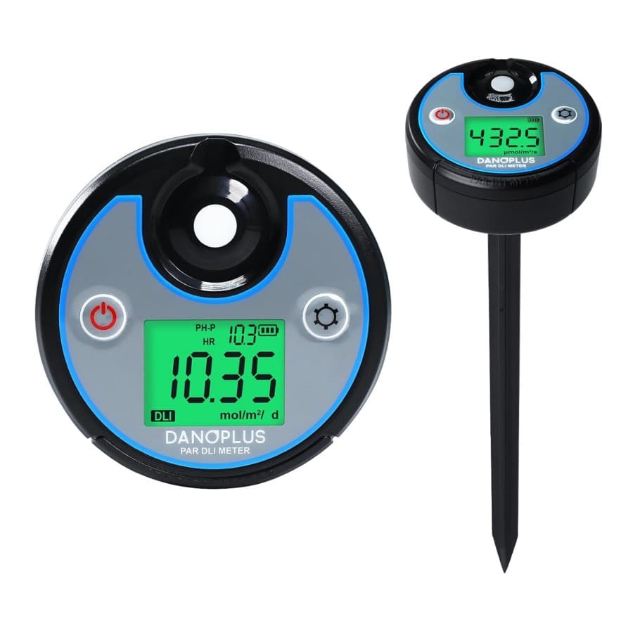 Cross-border two-in-one digital display with light energy meter daily light integral monitoring and recording light energy meter spectrophotometer