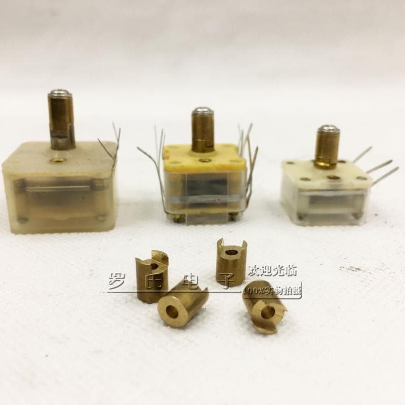 PVC Film Variable Capacitor 6/13 Extended Shaft Connecting Rod Knob Installation Suitable for CBM202/443/223, etc.