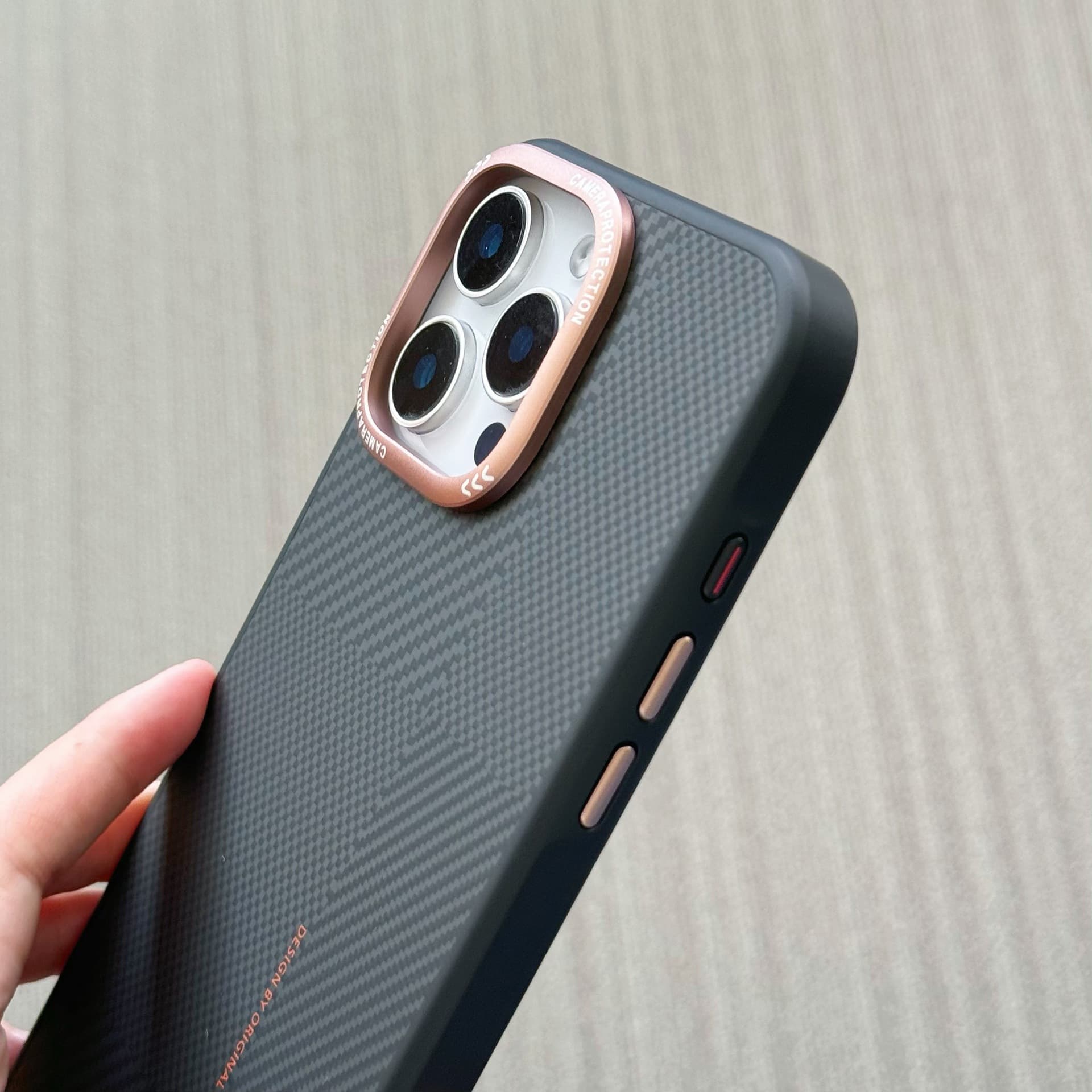 Cross-border Magnetic Phone Case for iPhone 16, Mondrian Carbon Fiber Texture, Apple 15 Pro Max Shockproof