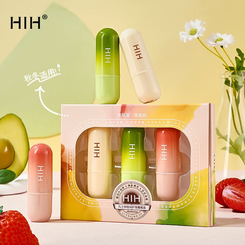 HIH Vaseline Extra Moisturizing Lip Balm Gift Set Colorless Fade Lip Lines Nourishing Non-Greasy Moisturizing Lip Balm Private Label Dropshipping