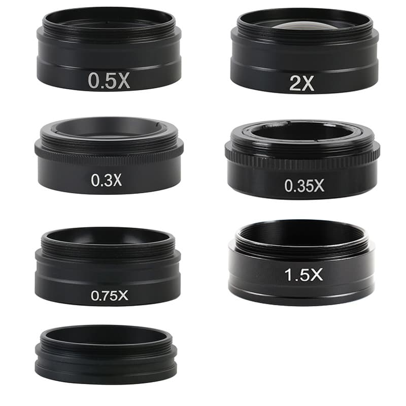 M42 Interface Experimental Monocular Lens 180/300/200/500X 0.3X 0.35X 0.5X 0.75X 2X Objective Lens