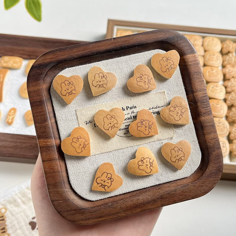 Xiaohongshu Same Style Natural Gourd Slices Carved Small Pieces DIY Loose Beads and Parts, Customizable Beading Accessories