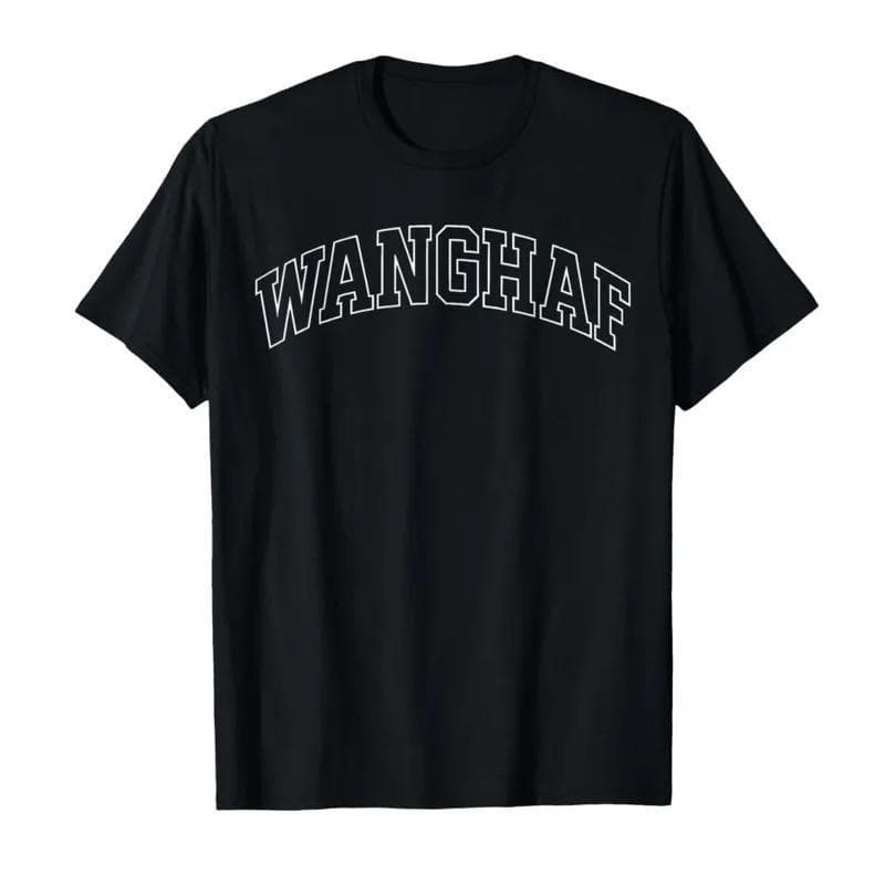 [Cross-border European code] WANGHAF T-shirt For Men Women 100% Cotton T Shir
