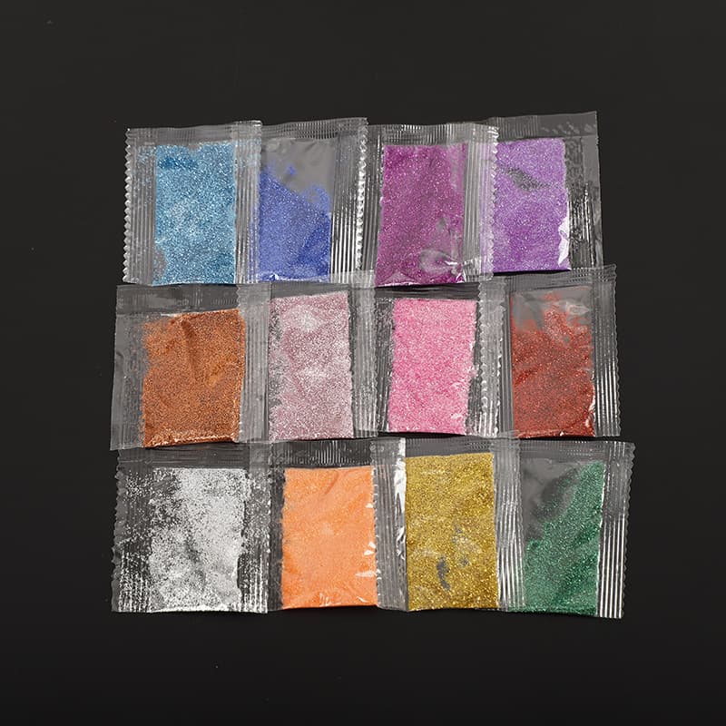 1-100g bags of glitter powder, small sparkles, sequins, DIY resin slime craft materials