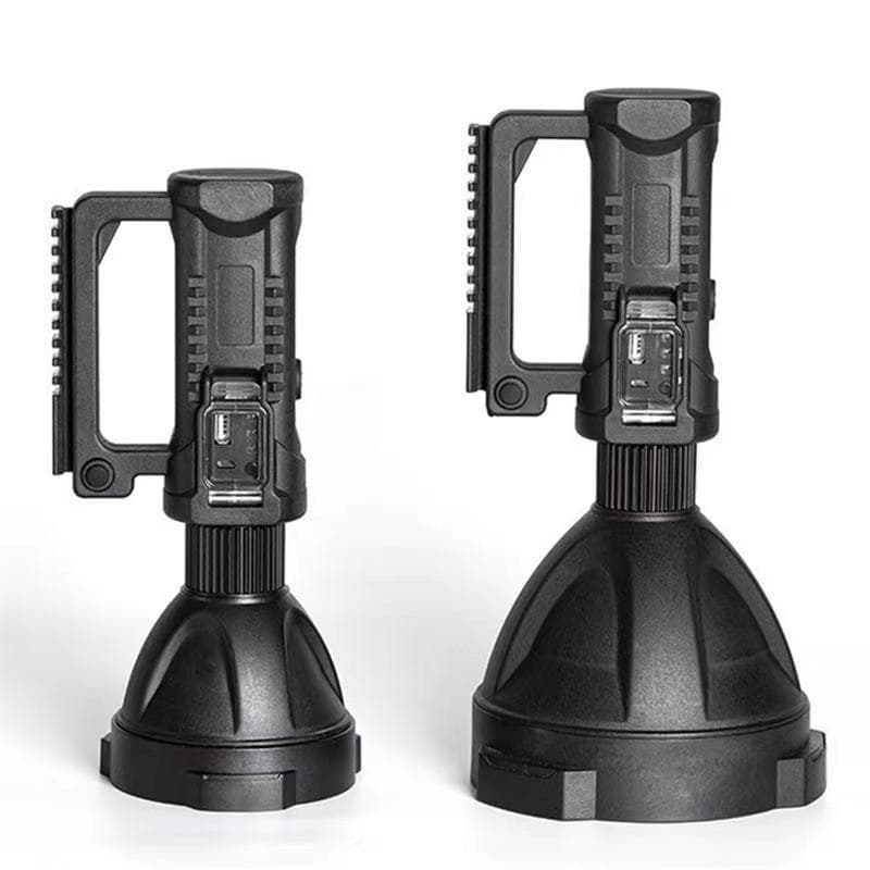 New Searchlight Handheld Lamp Outdoor Lighting Multifunctional Long Battery Life Long Throw Waterproof Rechargeable Super Bright Flashlight