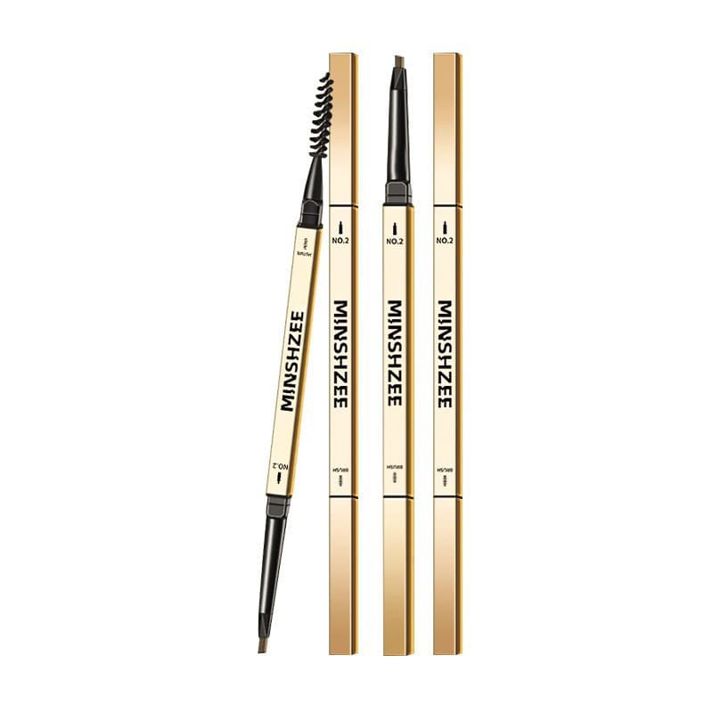 Shake the sound MINSHZEE Ming Xizhi small gold eyebrow pencil very fine waterproof sweat lasting not fade not dizzy ultra-fine head
