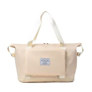 Cross-Border Foldable Travel Bag Women Large Capacity Gym Bag Short Trip Luggage Handheld Maternity Storage Bag Carry-On Bag
