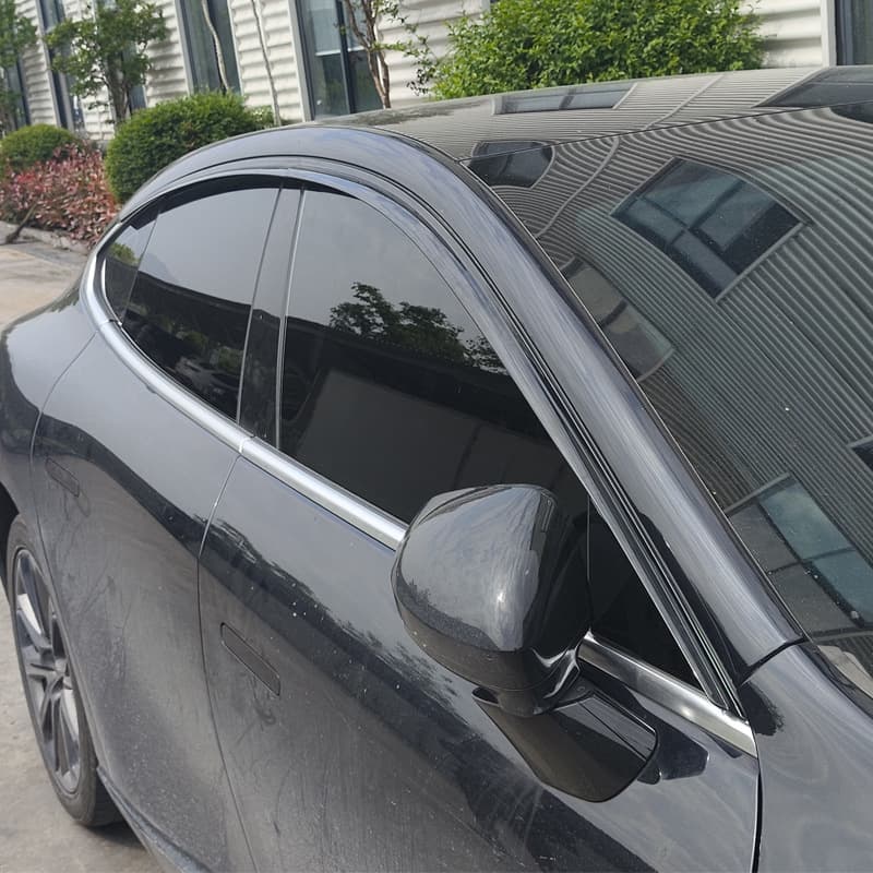 For 2025 Xiaomi YU7 Rain Guard Car Accessories Modified Frameless Window Visor