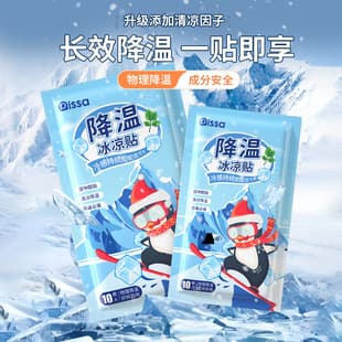 Cooling Patch Ice Sticker Summer Heat Relief Phone Cooler Fever Cooling Pad