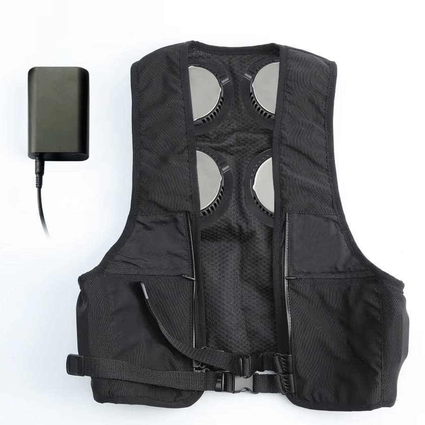 Summer Semiconductor Cooling Air-Conditioned Clothing, Cooling Garment with Ice-Sense Technology and New Materials
