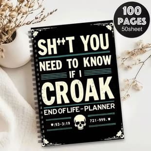 Cross-border New Product Interesting Spiral Cipher Notebook Life Planning Notebook