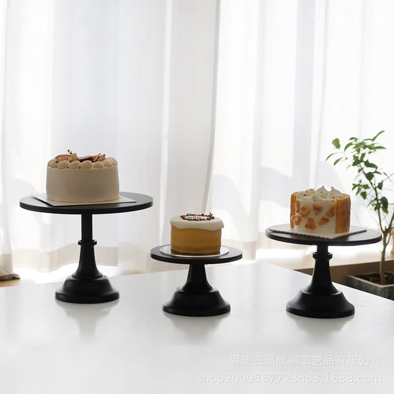 Nordic Dessert Table Display Stand Cake Tray Tea Break Serving Stand Afternoon Tea Pastry Rack Pedestal White