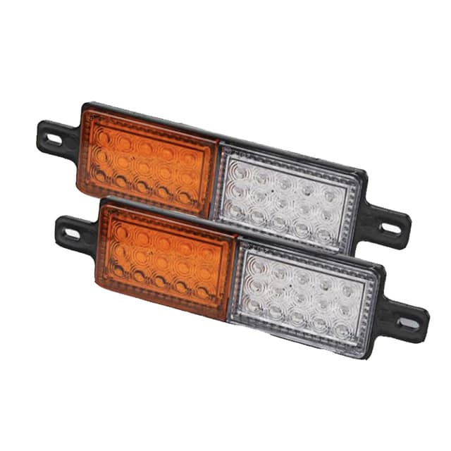 L Canri High Quality 30 LED Dual-Color Tail Light, Warning Light, Side Light, Bar Light, Brake Tail Light