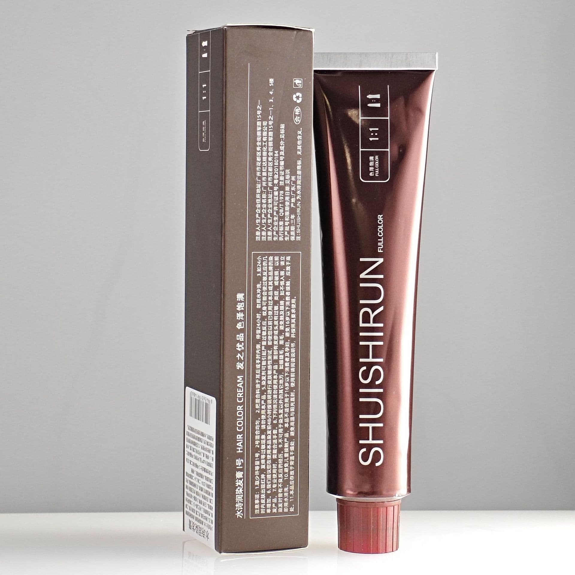Salon Professional Single Hair Dye Cream, Gray Coverage Hair Color, Beauty Salon Dye Cream Wholesale
