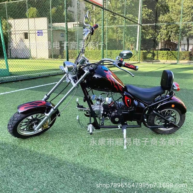 Mini Harley Davidson Chopper Off-Road Motorcycle 110CC Gasoline Two-Wheel Harley Motorcycle
