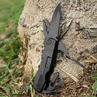 Multi-function Knife Pliers Camping Home Car Pliers Knife Tool Single Knife Pliers Outdoor Repair Combo Bit Set