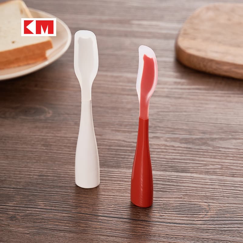 Standing Heat-Resistant Baking Silicone Scraper, Jam Scraper, Bottle and Jar Bottom Spreader, Vertical Scraper, Cream Scraper
