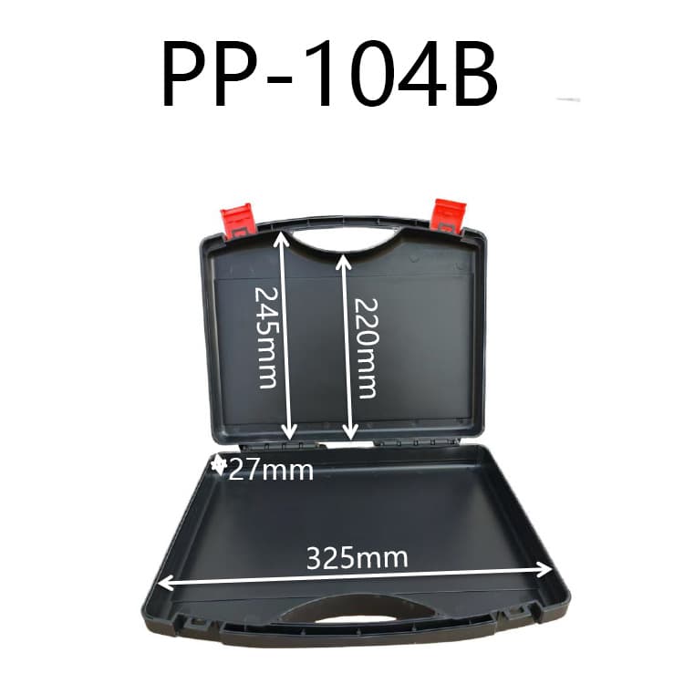 PP ABS Portable Waterproof Plastic Tool Box Car Auto Parts Hardware Protective Safety Storage Plastic Case