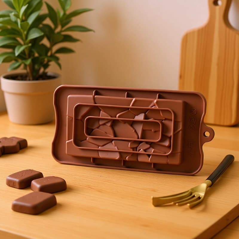 Multi-Piece Chocolate Molds for Kitchen Baking, Easy-To-Use at Home, Wholesale Silicone Molds for Making Chocolate