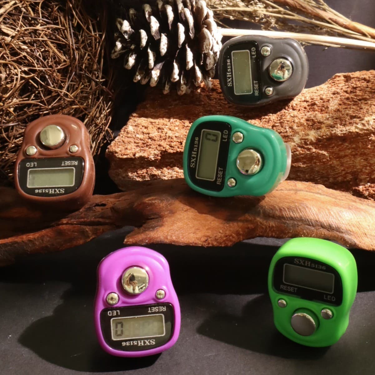 Cross-border foreign trade popular finger counter, ring electronic counter, counting counter, digital display