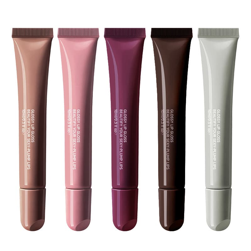 Cross-border Liquid Lip Balm with Crystal Sticker, Women's Lip Care Lip Gloss, Plumping Moisturizing Lip Oil, Long-lasting Tinted Lip Glaze