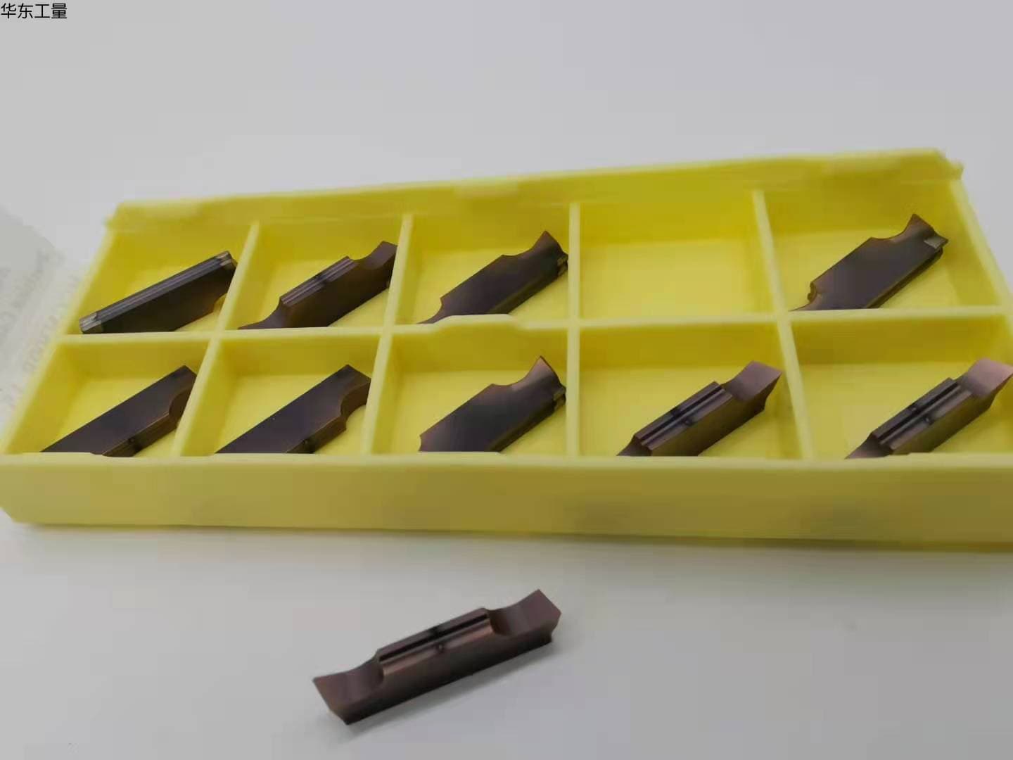 Swiss-type lathe cut-off tool / angled cut-off blade MGGN150R/200R/250R/300R/400R L-15