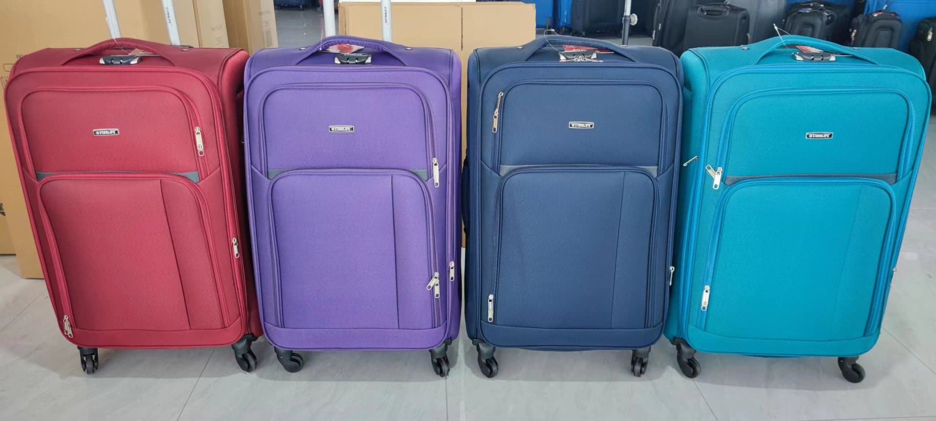 EVA side pressure film 600D cloth box manufacturer 20 inch 24 inch trolley case 32 inch large capacity suitcase