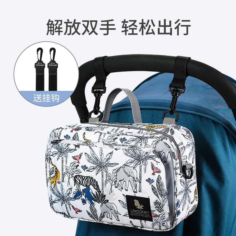 Wholesale diaper storage bag portable diaper bag stroller hanging bag storage bag multifunctional mommy bag diaper bag