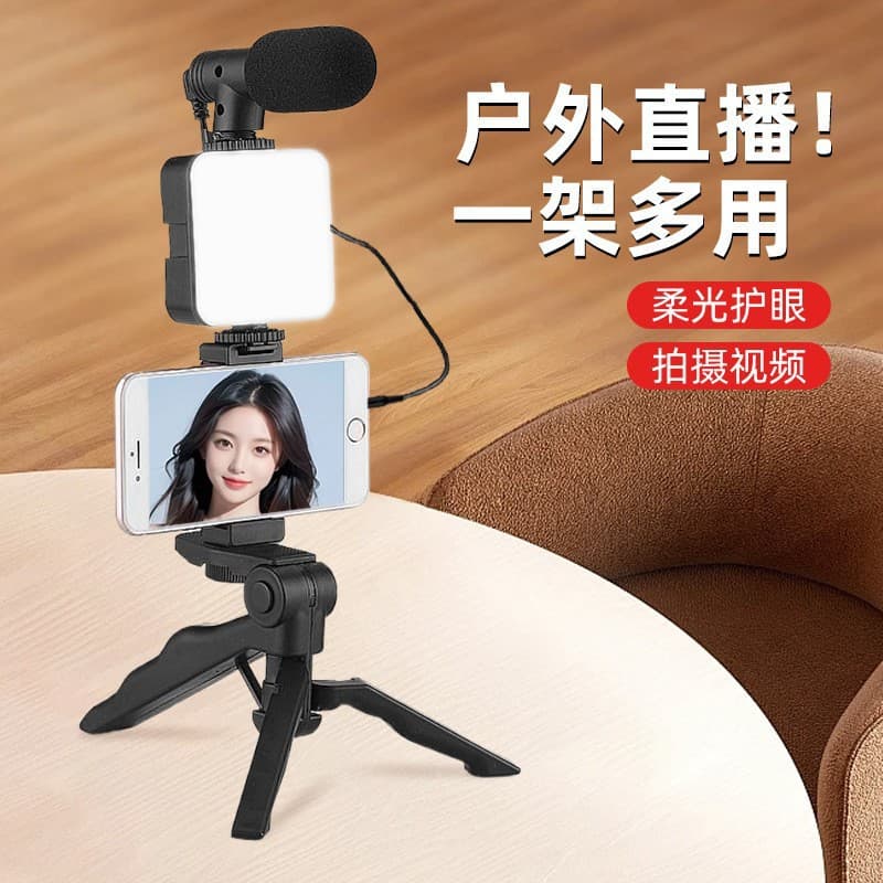 AY-49 Phone Fill Light, Video Fill Light, Video Conference Fill Light, Mobile Phone and Computer Live Streaming Photography Light