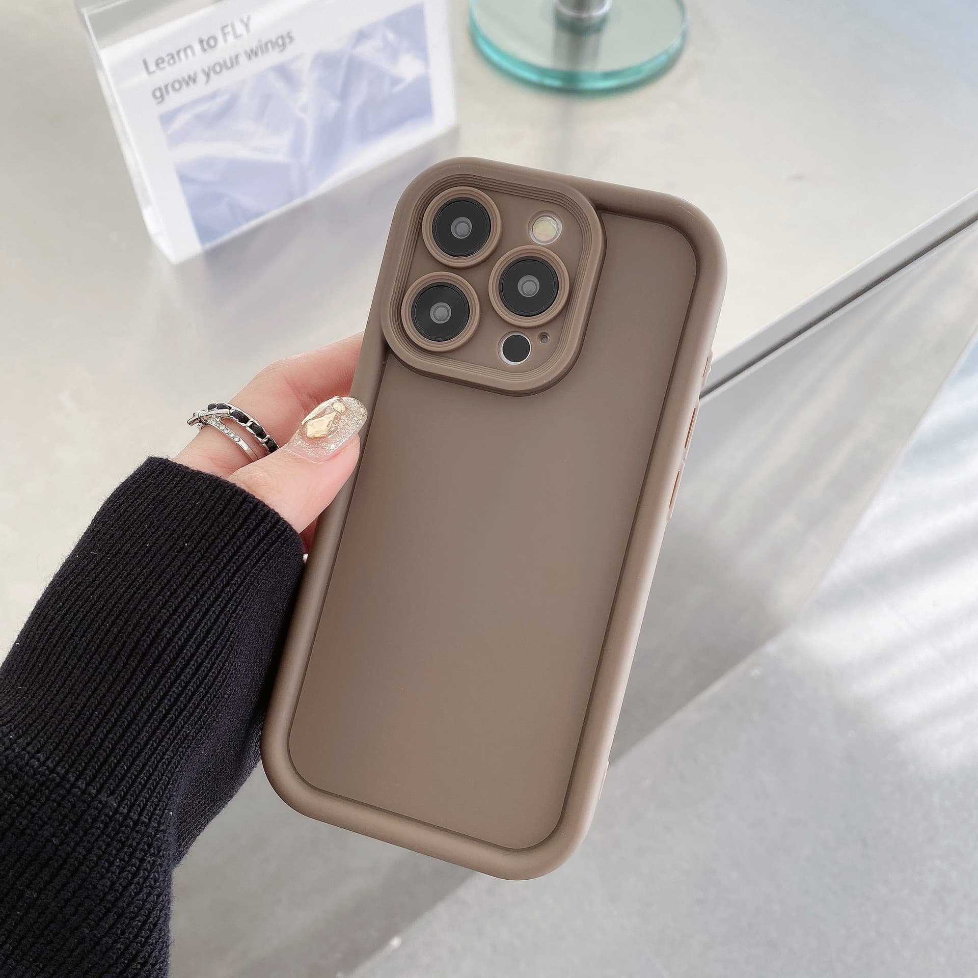 Compatible with Samsung S24 Phone Case Fashion Note20 Groove Full Coverage Shockproof Soft Silicone A54 A54 Protective Cover