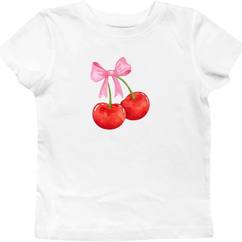 Short Sleeve Graphic T Shirts for Women Teens Y2k Bo