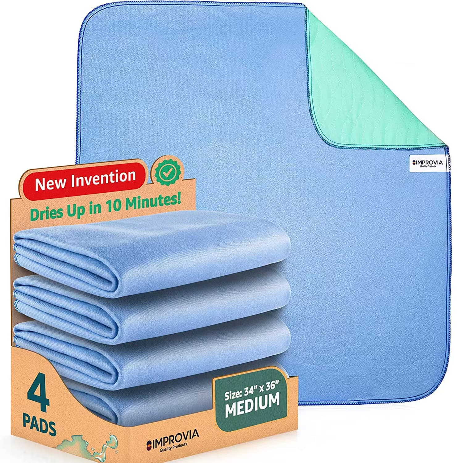 Anti-slip, leak-proof, thickened diaper pad, pet care, adult incontinence mattress, washable menstrual pad, postpartum care pad