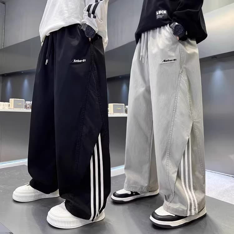 Boys' Pants Wholesale Straight Leg New Spring/Autumn Kids Cargo Pants Casual Long Pants for Big Kids Hot Selling Cross-Border