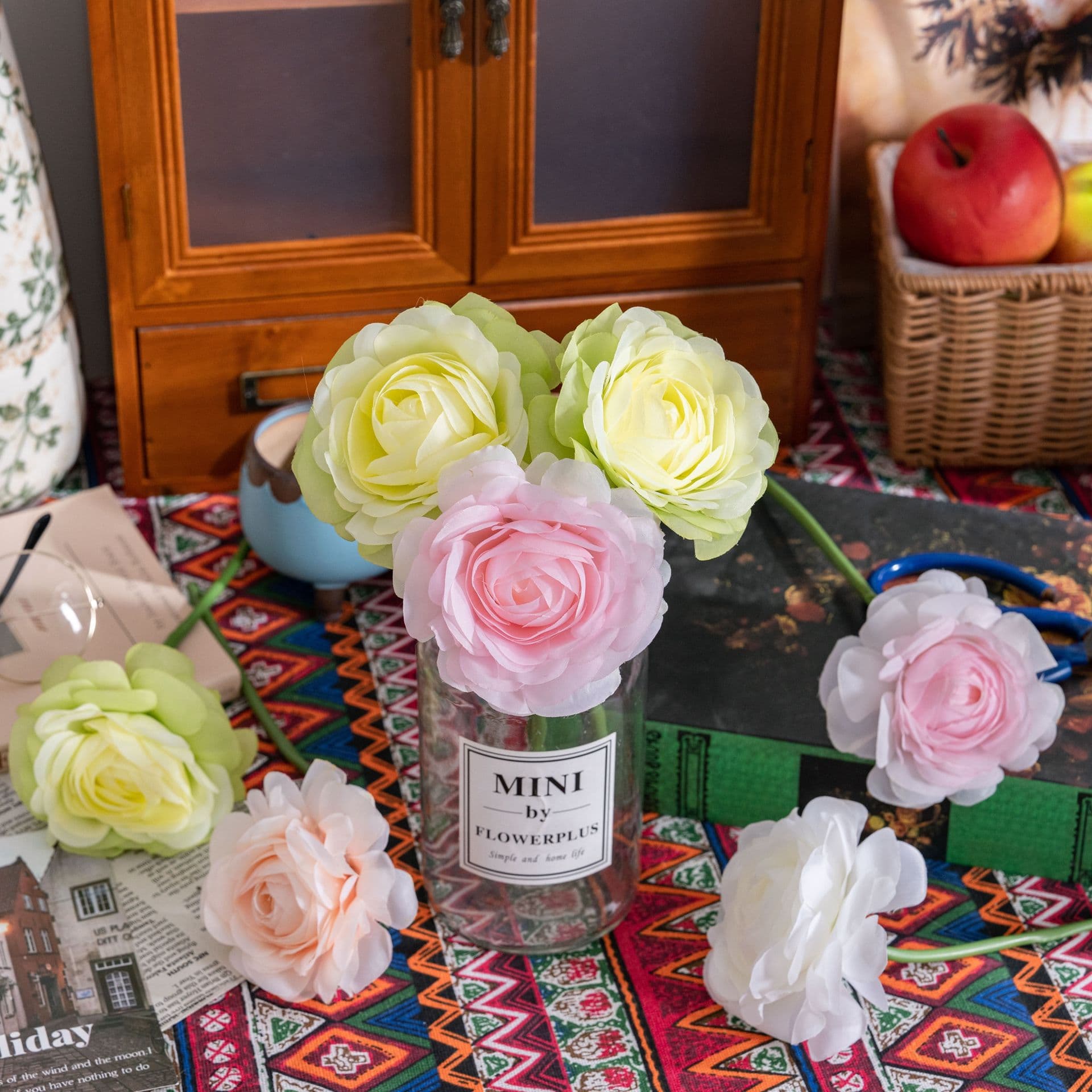 Crafts, Green Plants, Artificial Flowers, Fake Flowers Wholesale, Wedding Decorations, Ins Style, Cross-Border Home Decor