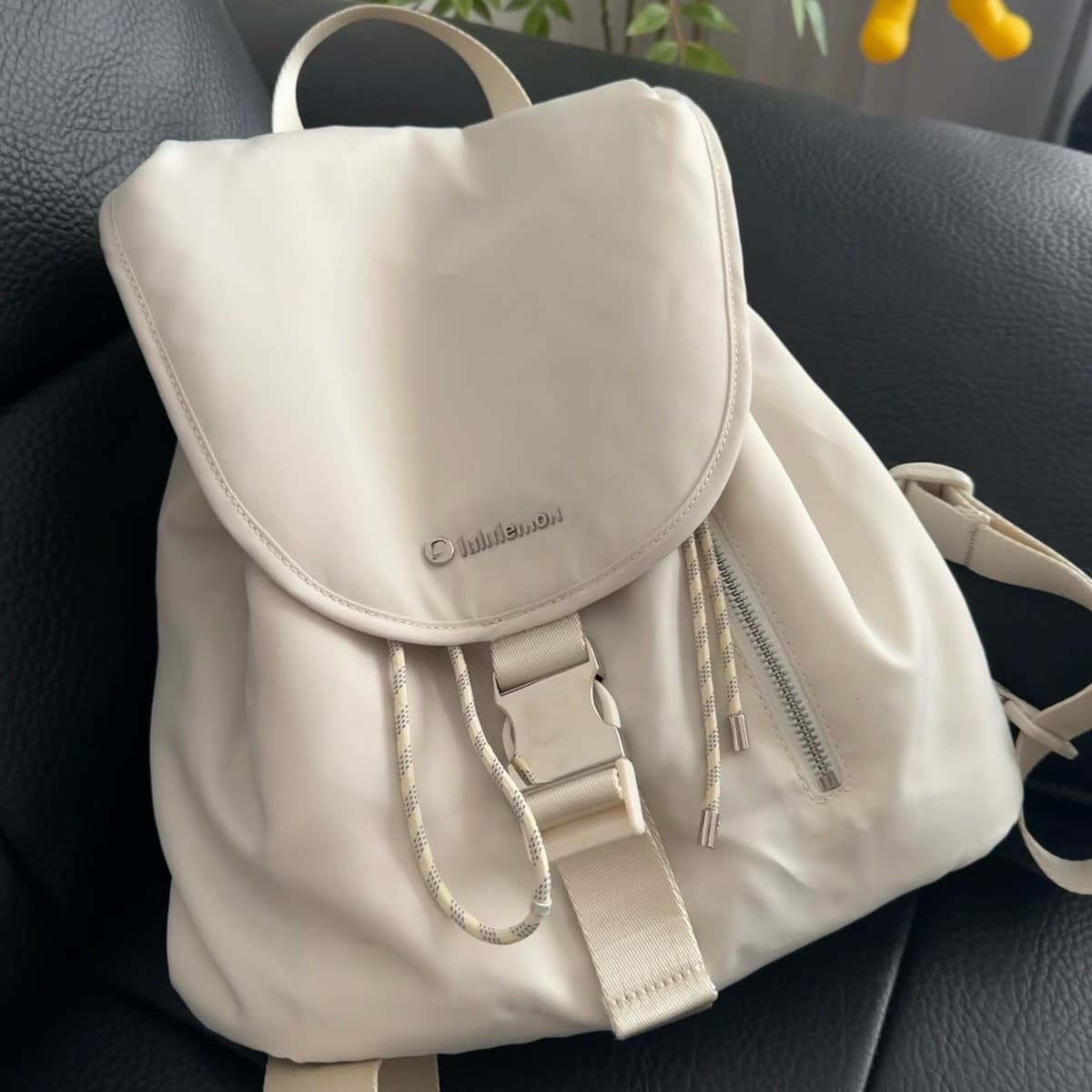 lulu same style backpack 10L drawstring bucket bag lulu backpack dew backpack casual student commuter bag