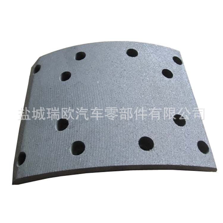 Brake lining for HINO truck drum brake shoes, brake lining T406-1521