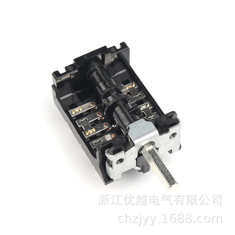 Rotary switch, reset power, start button, bakelite position switch, igniter, temperature control, rotary type